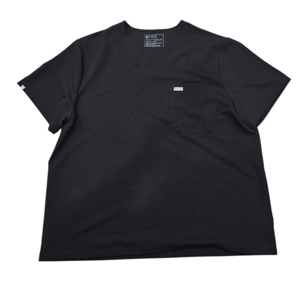 Figs Scrub Leon top scrub XXL Black - Picture 4 of 6